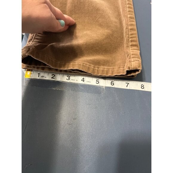 Lauren Jeans Co. Ralph Lauren Brown Corduroy Pants Size 8 Womens Cotton/Elastane - Picture 6 of 10